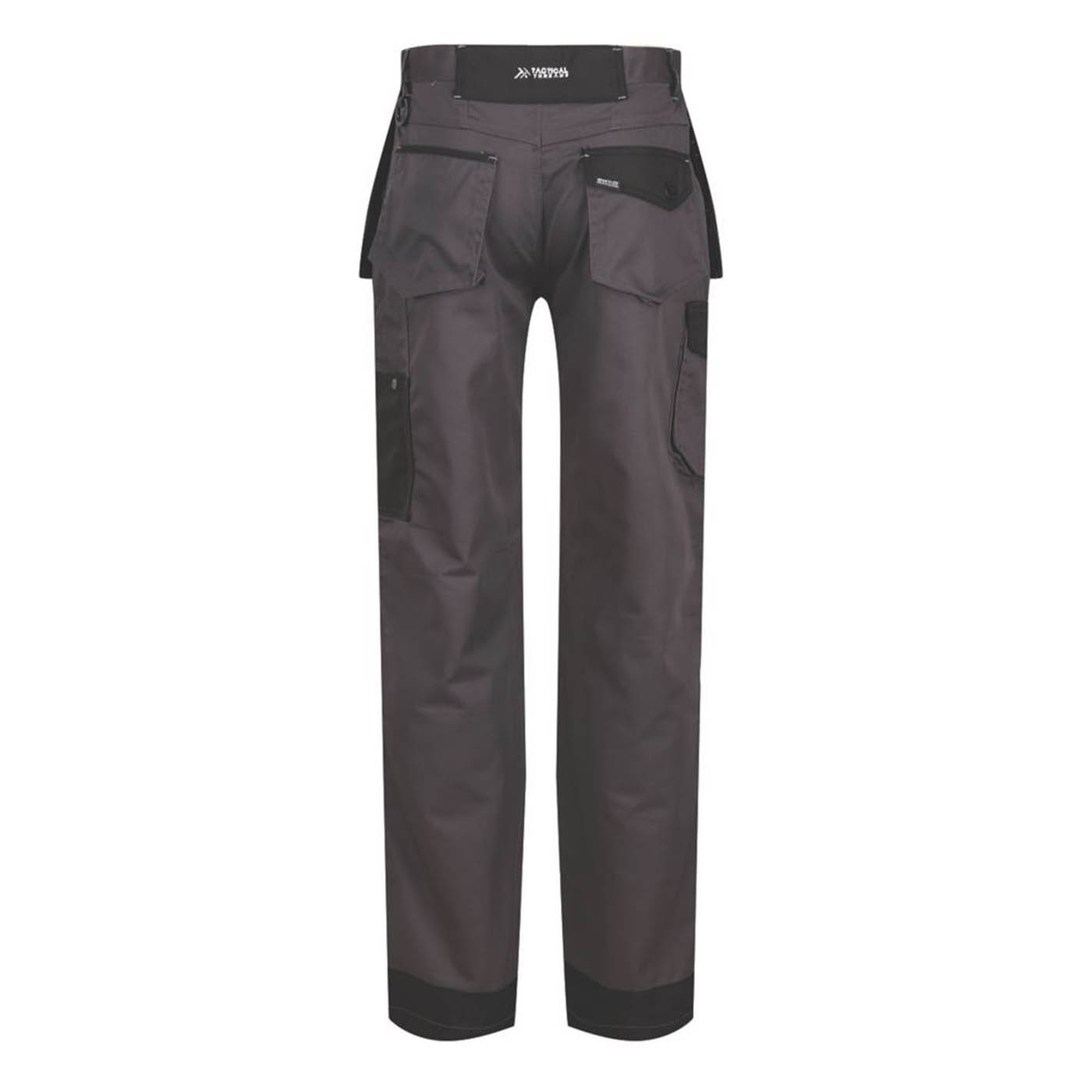Regatta Work Trousers Mens Classic Fit Incursion Grey Multi Pockets 34W 29L - Image 2