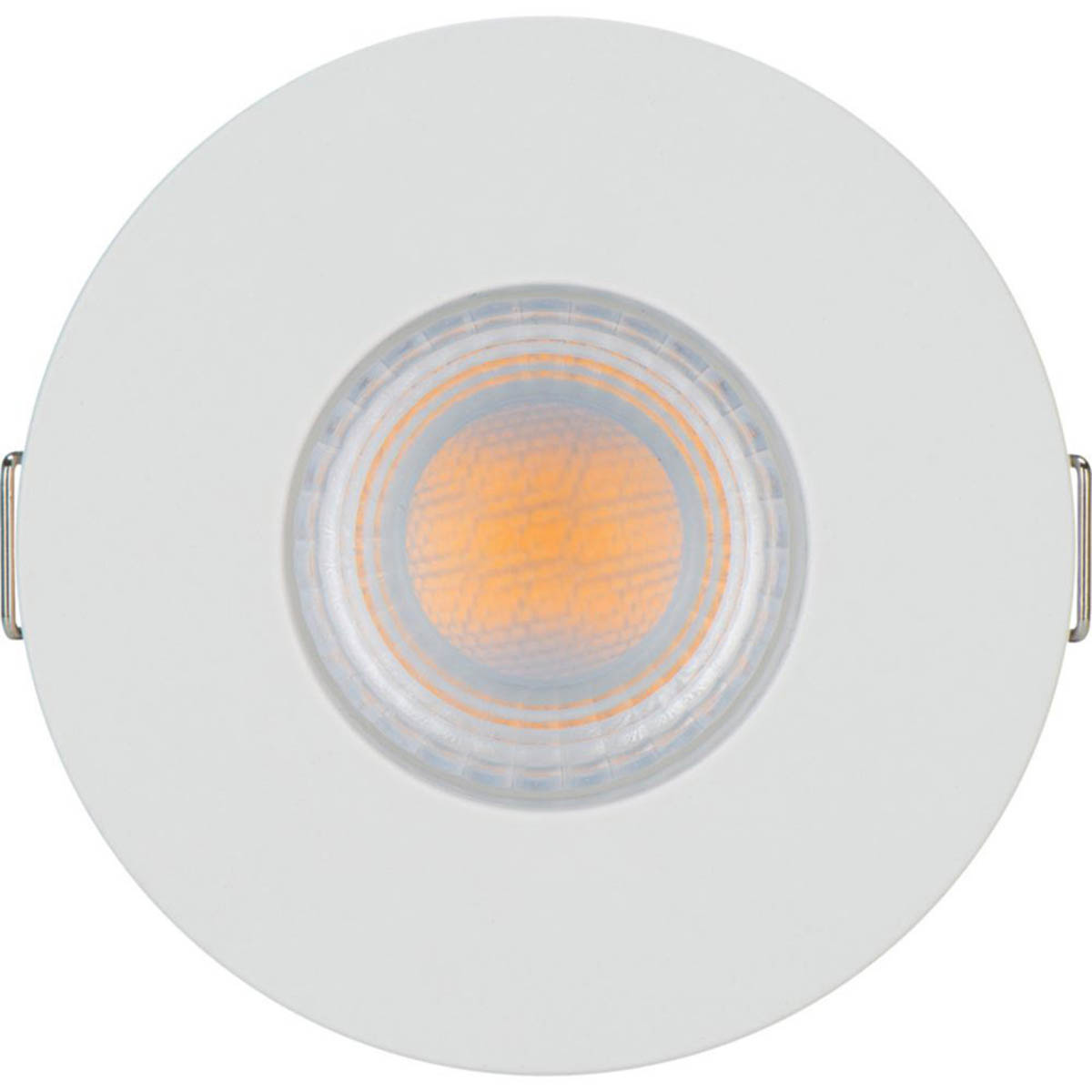 Luceco Downlights Integrated LED Warm White 5W Round White Dimmable 10 Pack - Image 6
