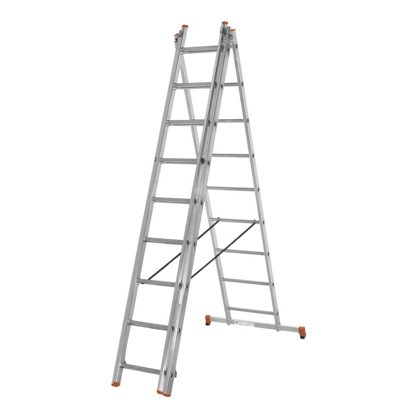 Magnusson Aluminium 5.2m Combination Ladder - Image 1