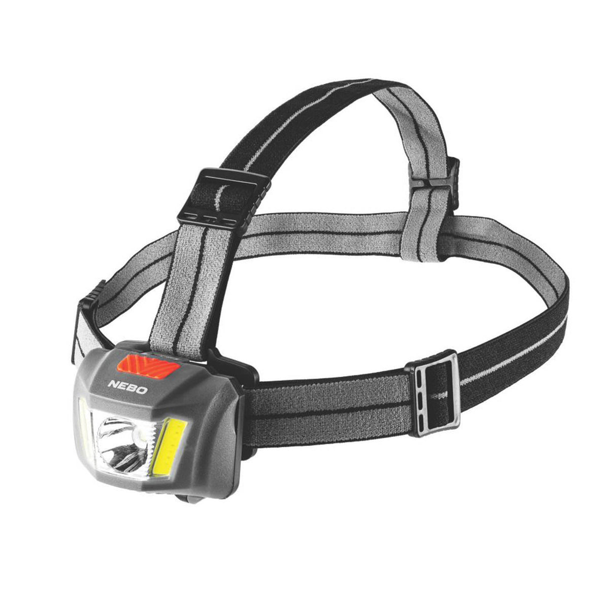 Nebo Einstein Duo 400 Rechargeable LED Headlamp Storm Grey 400lm - Image 1