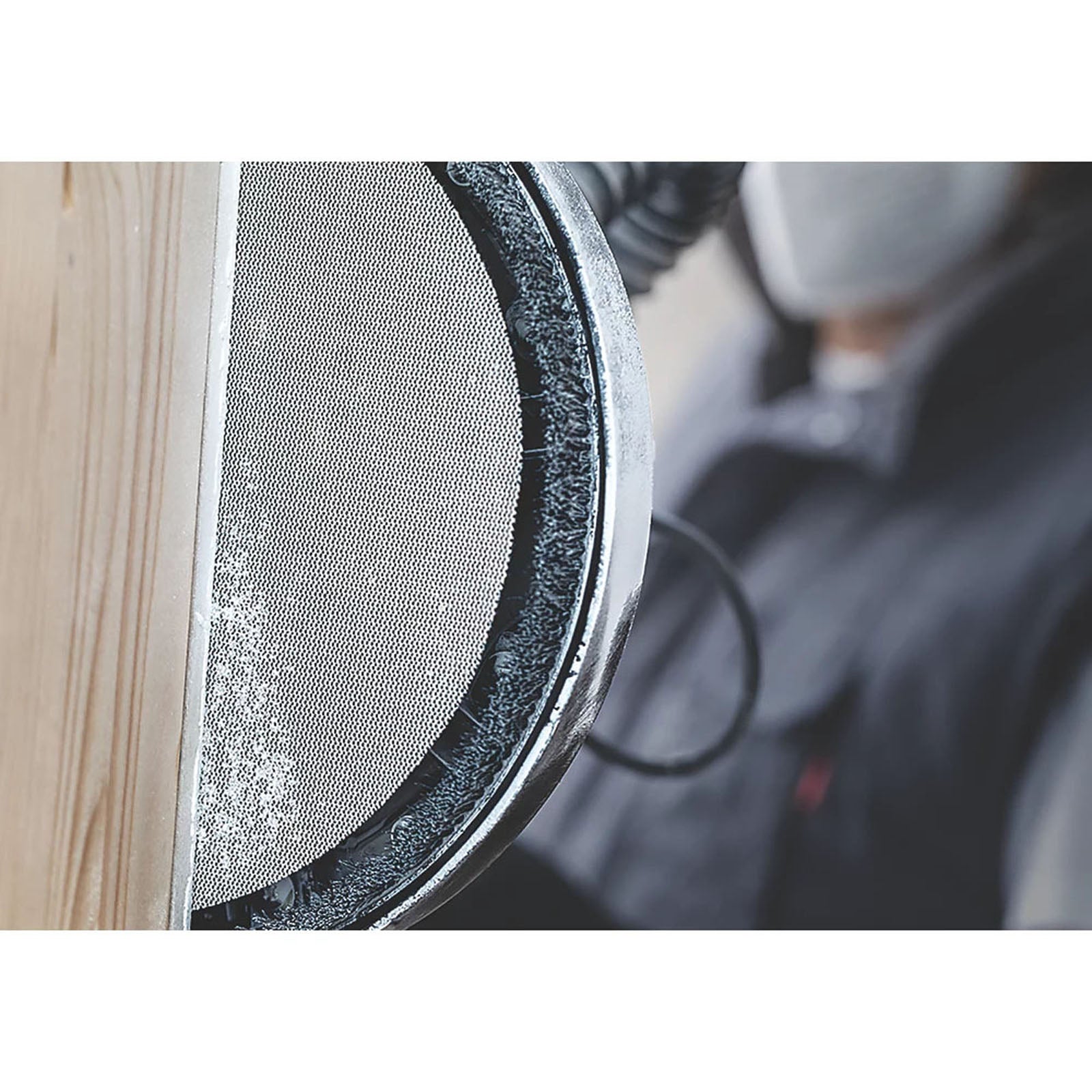 Bosch Sanding Pad Disc Net Mesh 225mm Drywall 80Grit Cloth Hook Loop Pack Of 25 - Image 2