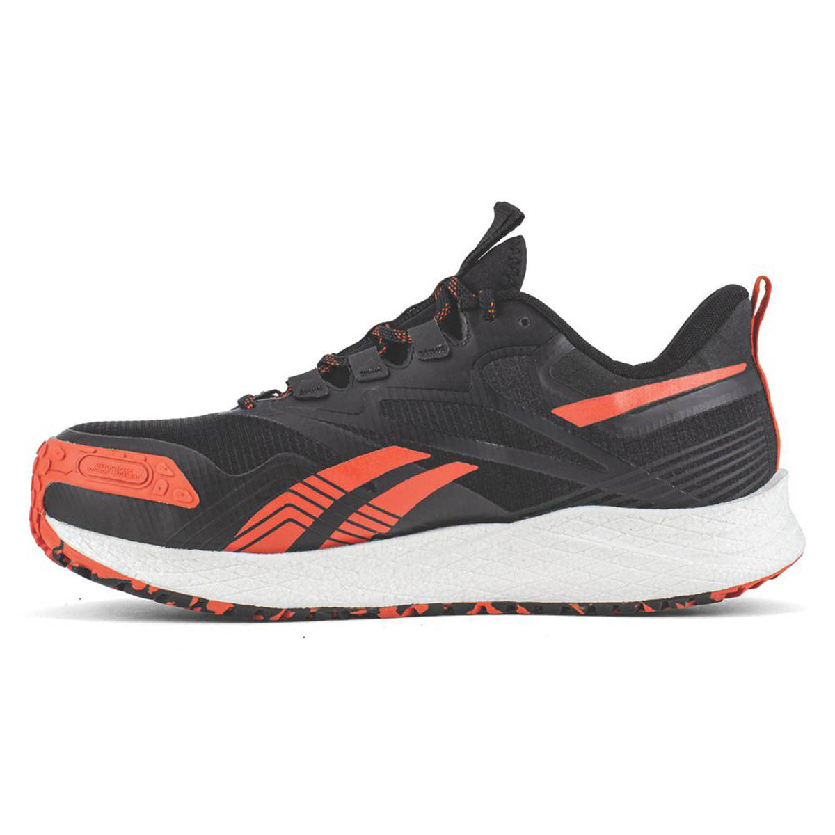 Reebok Safety Trainers Unisex Wide Fit Black Orange Shoes Composite Toe Size 9 - Image 3