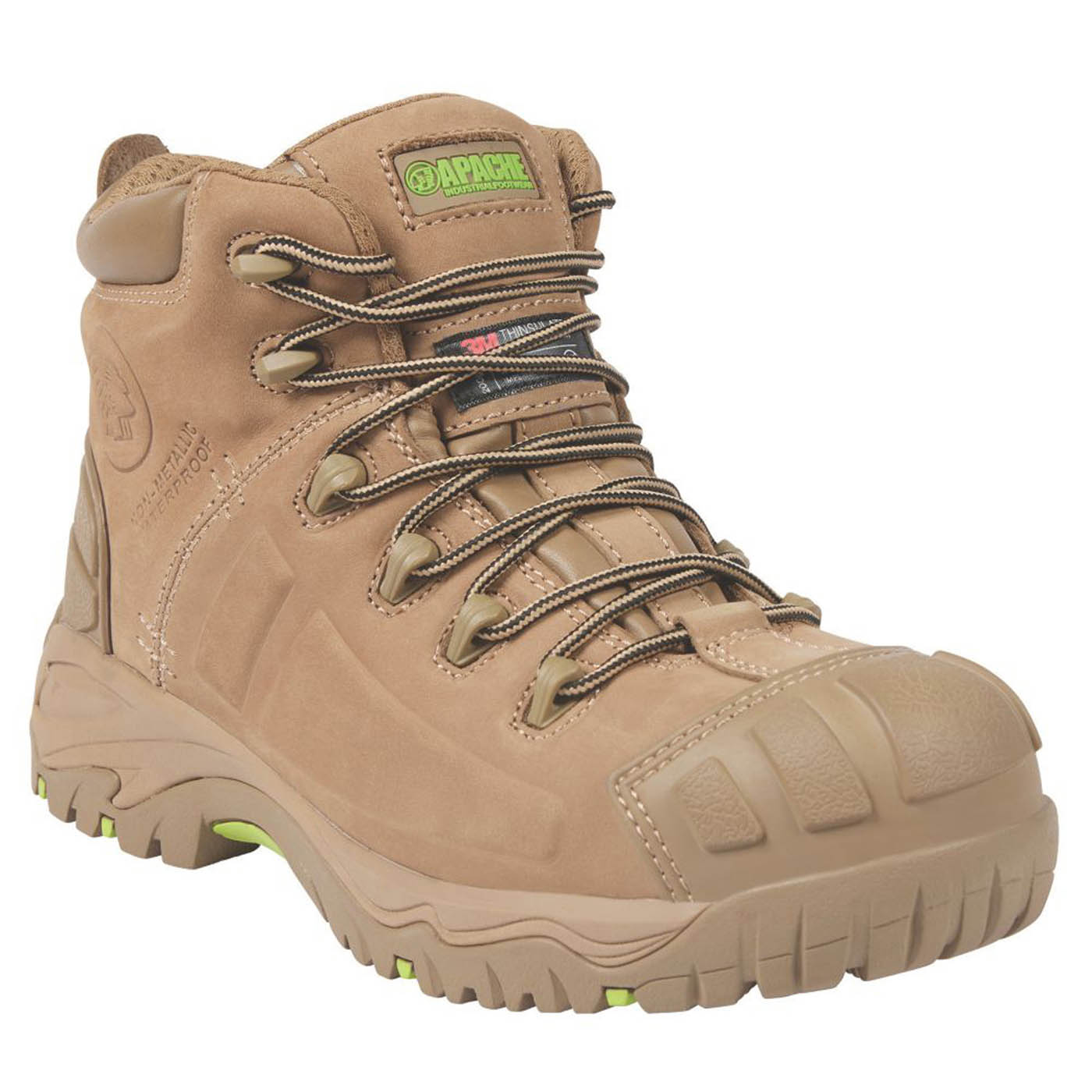 Apache Mercury Size 10 Stone Waterproof Safety Boots - Image 1