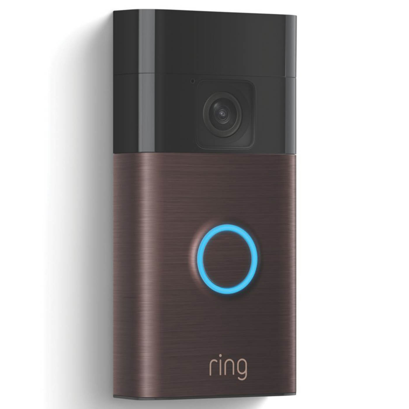 Ring Smart Video Doorbell Wireless Venetian Bronze WiFi Battery Powered Intercom - Image 1