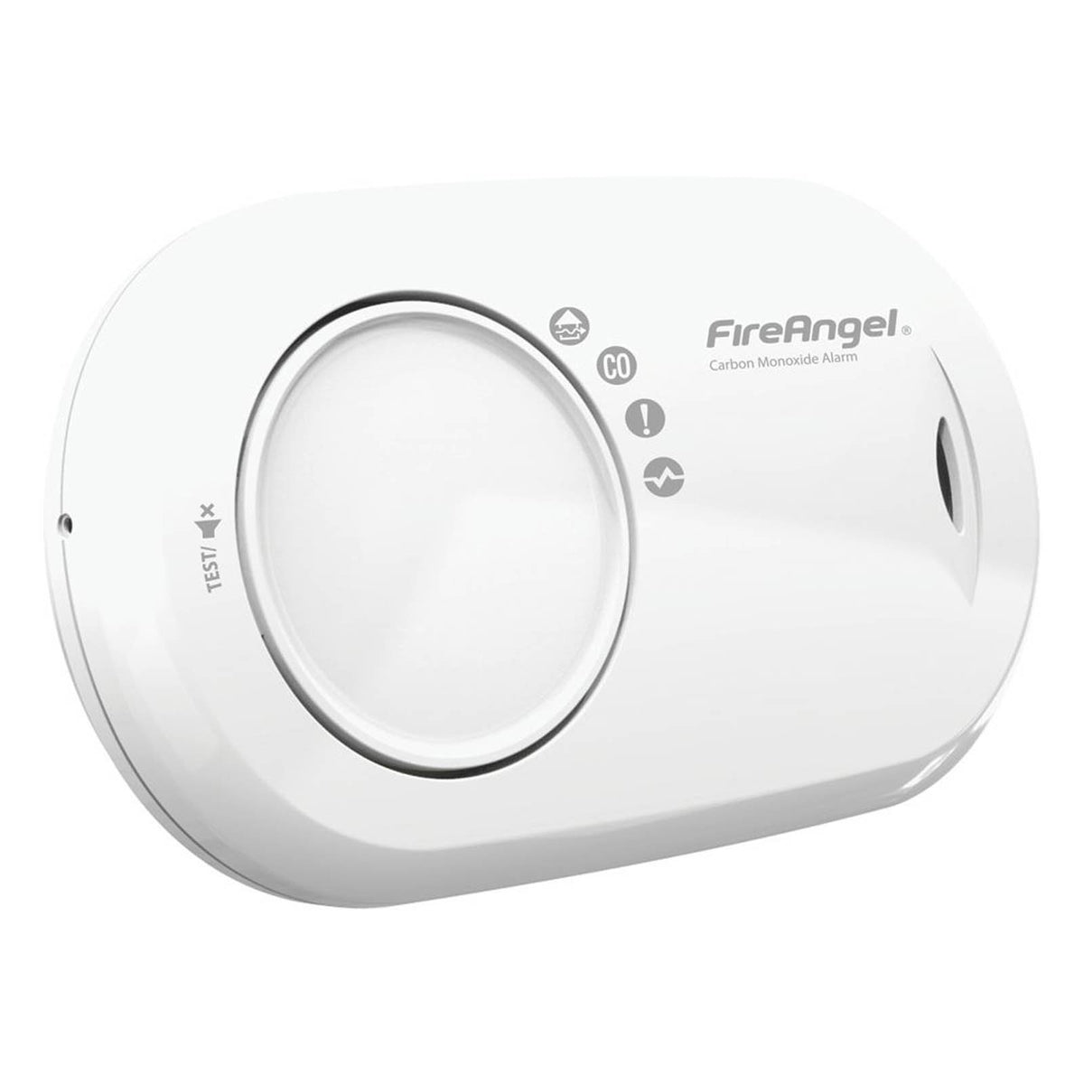 FireAngel Carbon Monoxide Alarm FA3820 Battery Powered CO Detector White - Image 1