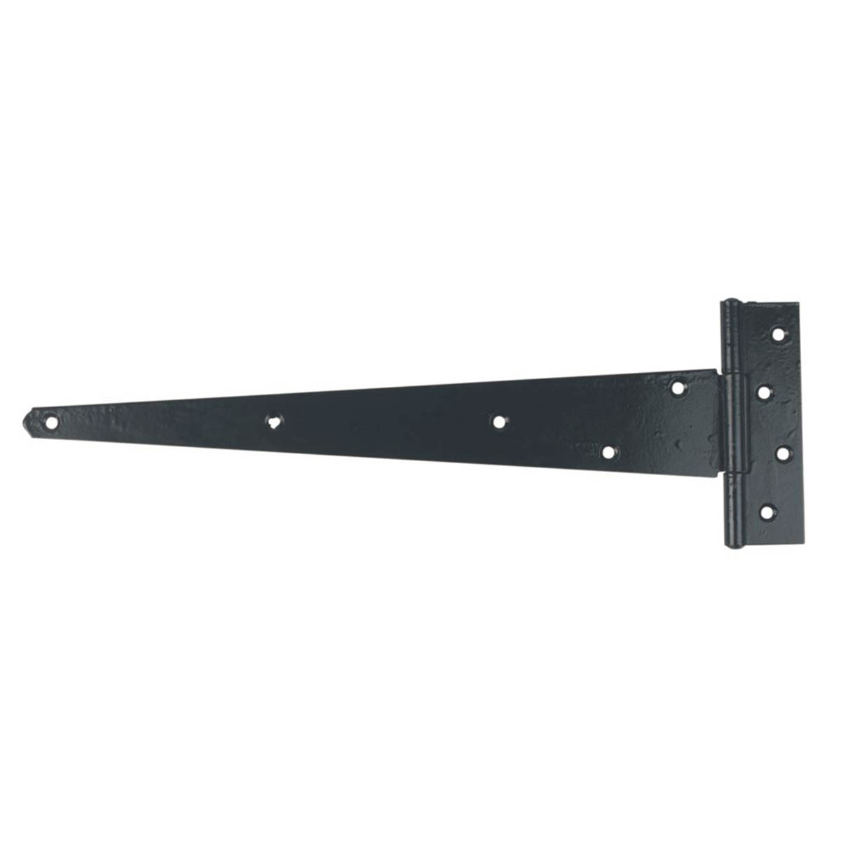 GateMate Black Straight Premium Strong Tee Hinge 150mm x 18" x 450mm 2 Pack - Image 1