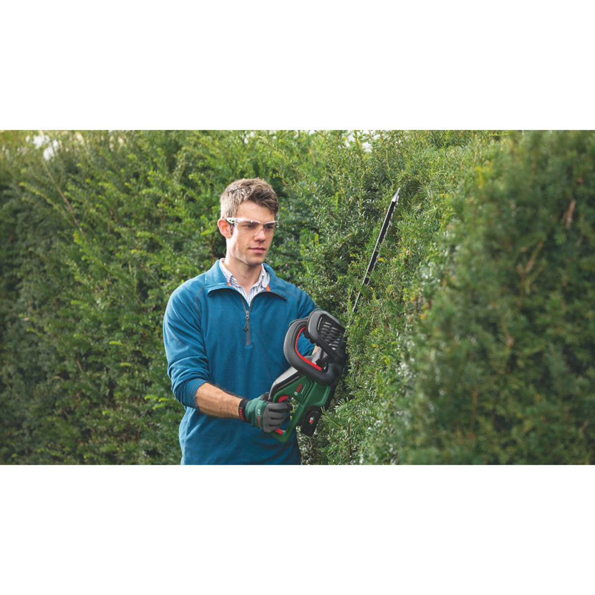 Bosch Hedge Trimmer Cordless 18V 2.5Ah Li-Ion UniversalHedgeCut18-50 Cutter - Image 2