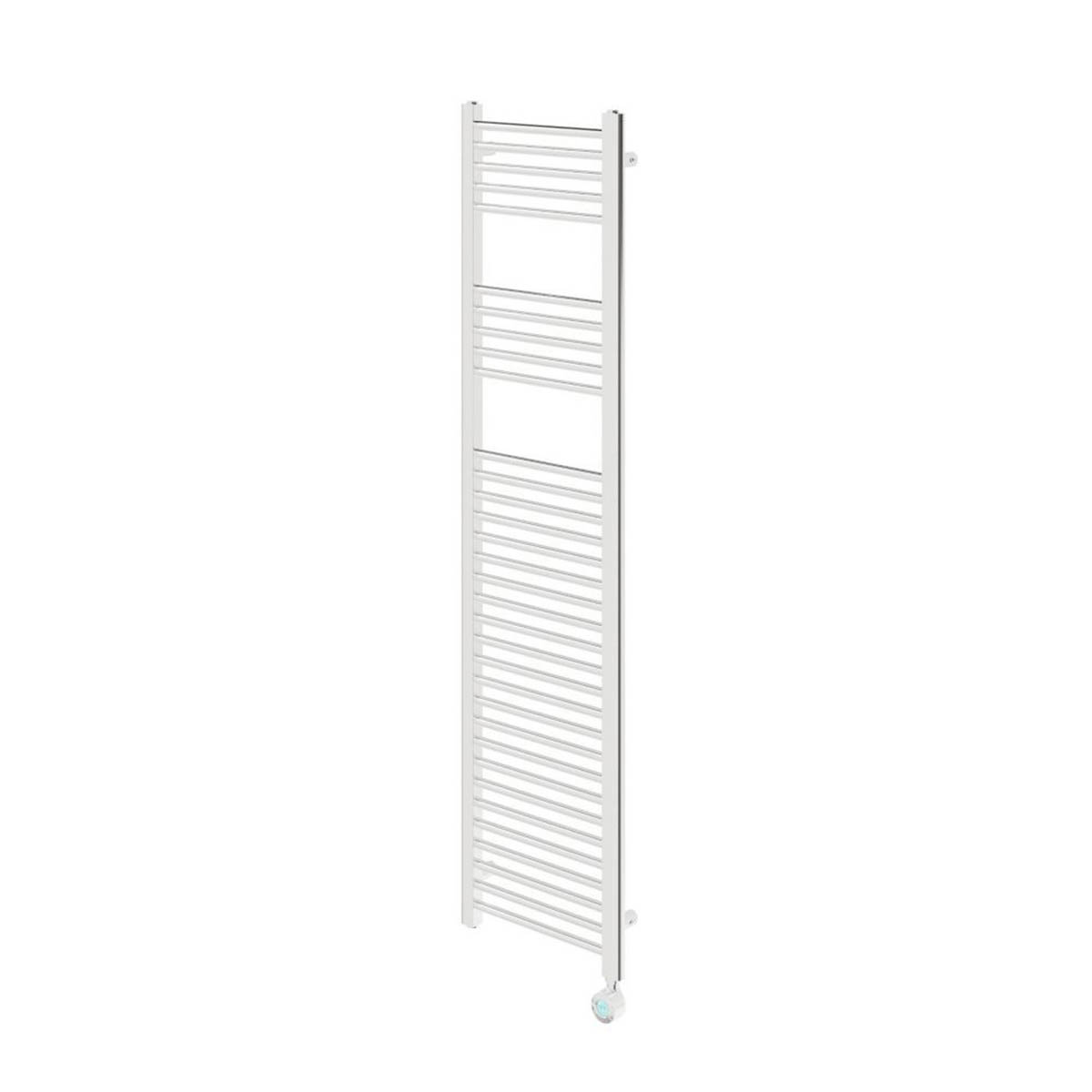Flomasta 1600mm x 400mm 1364BTU Chrome Flat Electric Towel Radiator - Image 1