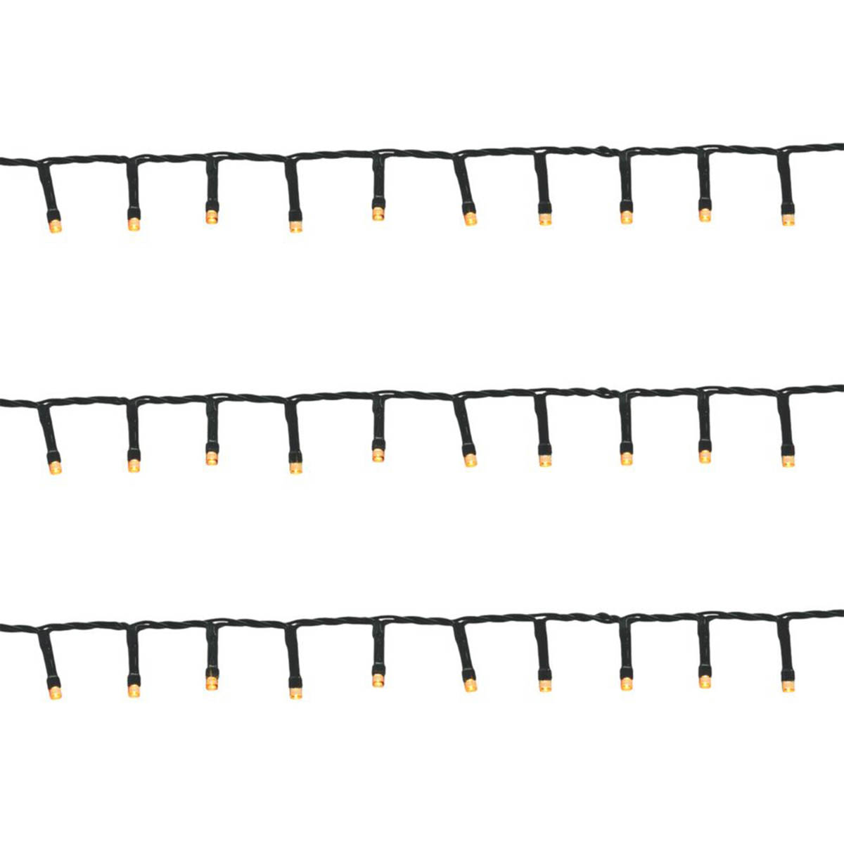 085 LED String Christmas Lights 1500 Warm White Timer IP44 Indoor Home L45m - Image 2