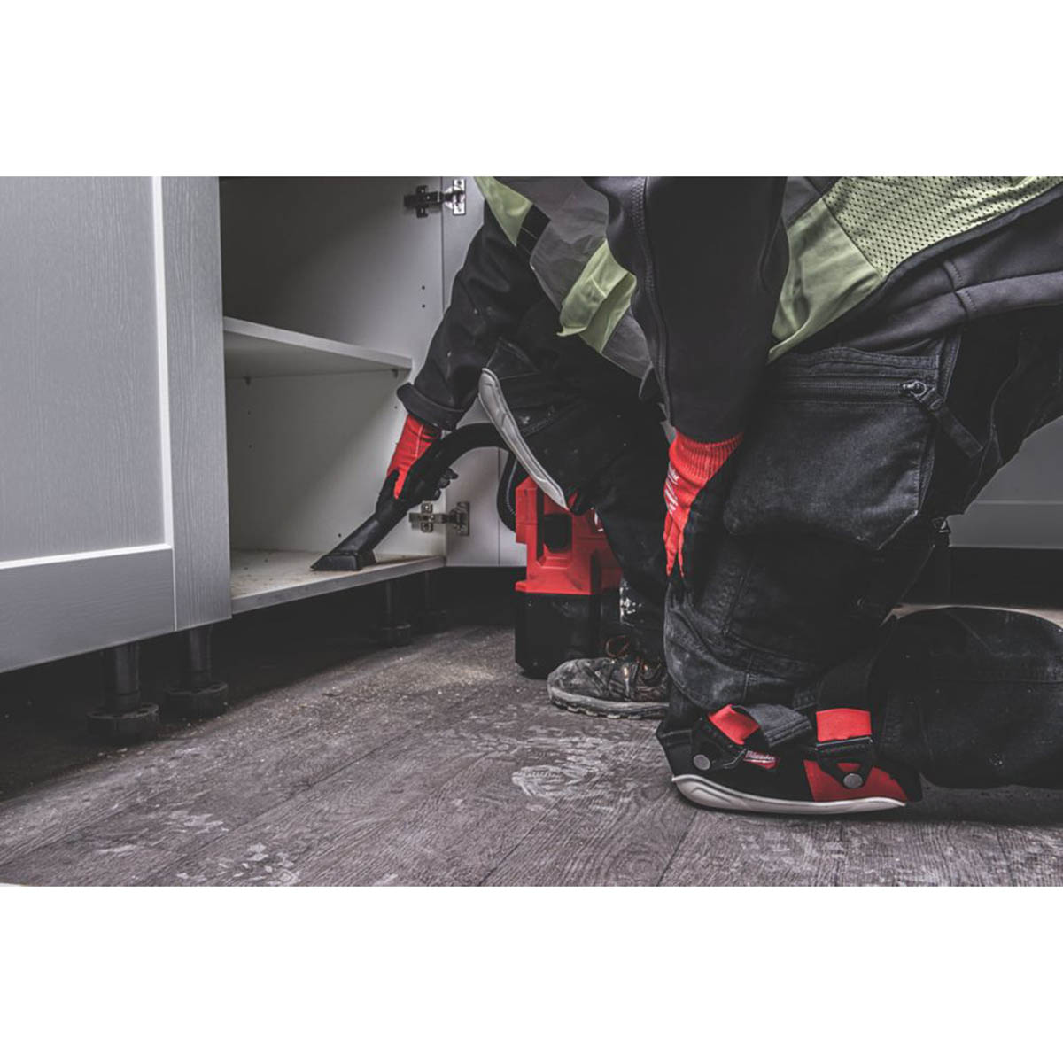 Milwaukee Safety Knee Pads Protection Non-Marking Comfort Gel Durable Non Slip - Image 4