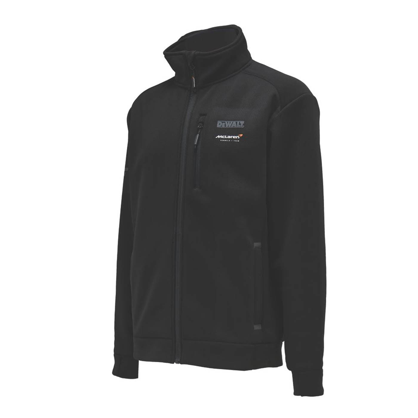 DEWALT Softshell Jacket McLaren F1 Team Pitstop Black Medium 39-41" Chest - Image 1