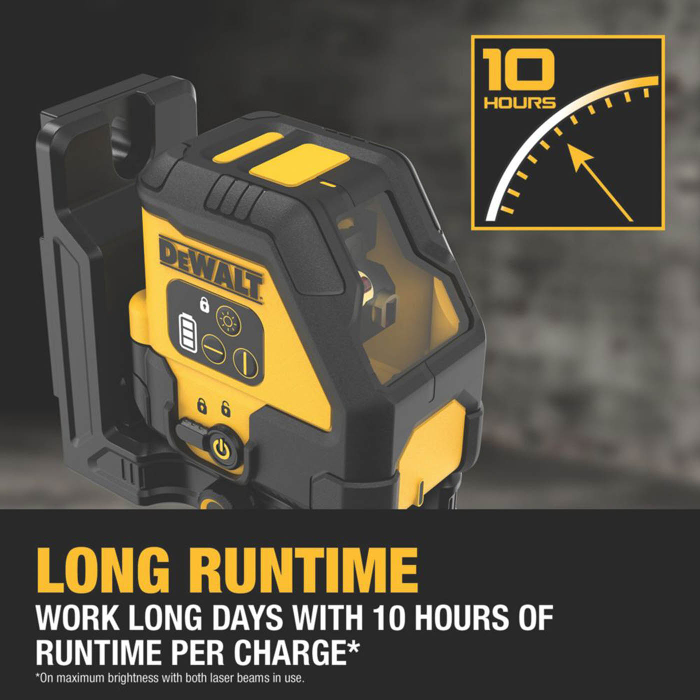 DeWalt Laser Level DCLE14201RB-XJ Red Self Levelling Cross Line Measure Tool - Image 3
