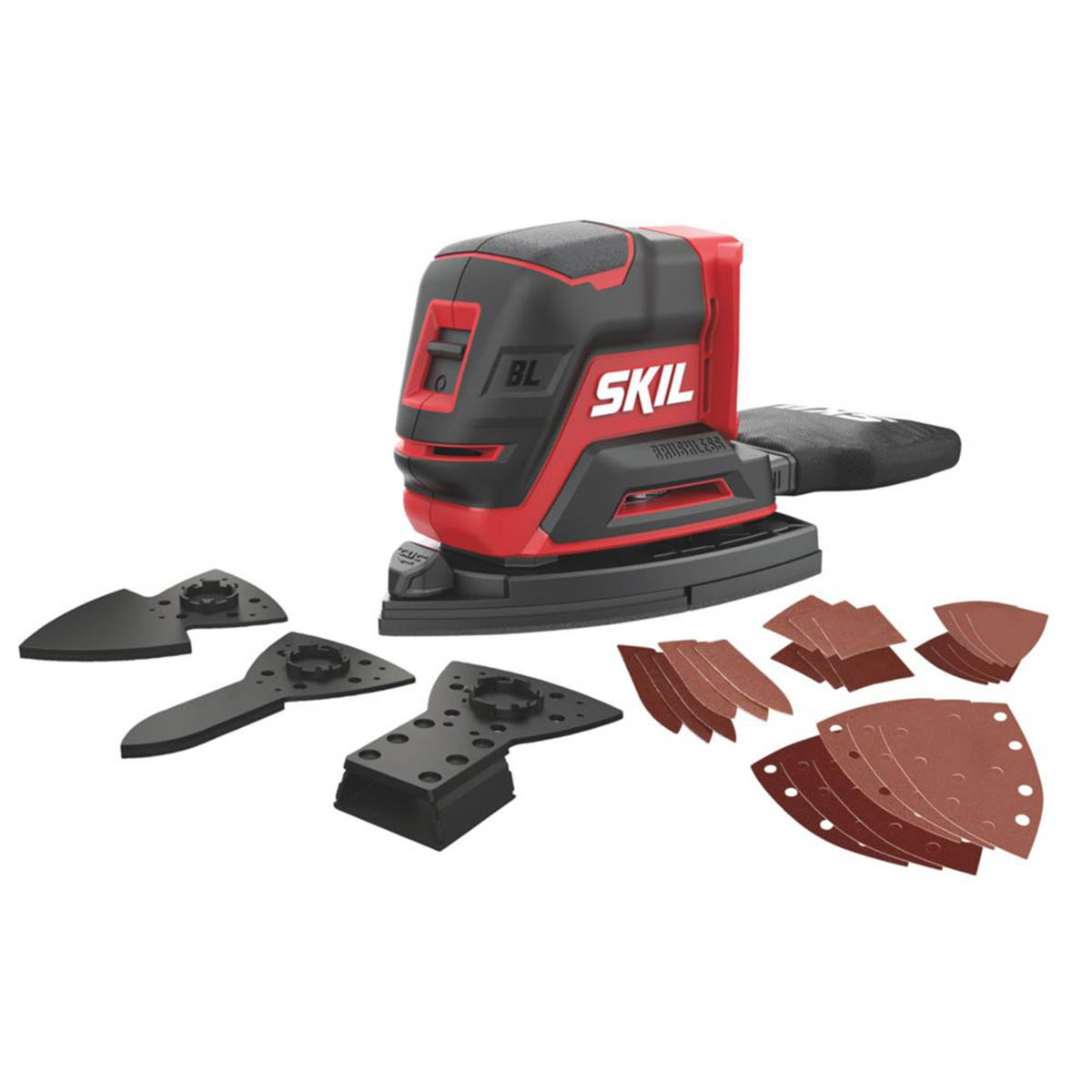 Skil Multi Sander Cordless 20V Li-Ion SR1E3720CD Brushless Compact Body Only - Image 1