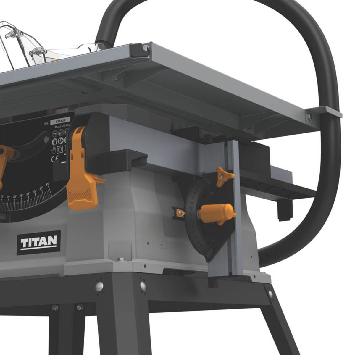 Titan Table Saw Electric MSTS1500-A Heavy Duty 254mm Side Extension 1500W - Image 5