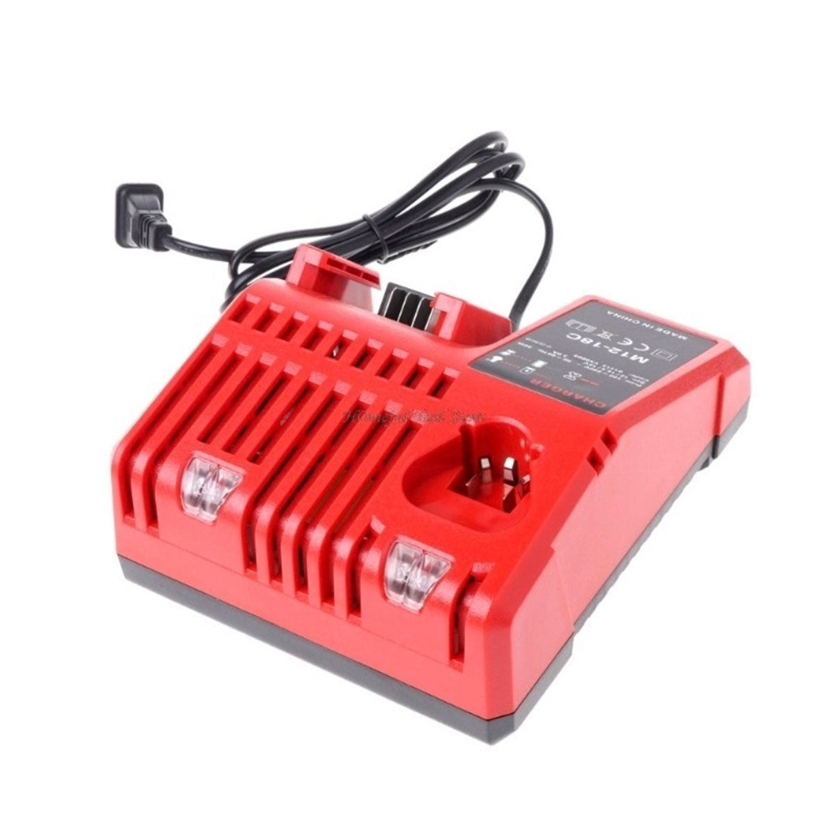 Milwaukee Battery Charger M12-18FC Multi-Voltage 12-18V Fast Dual Port Li-on - Image 2