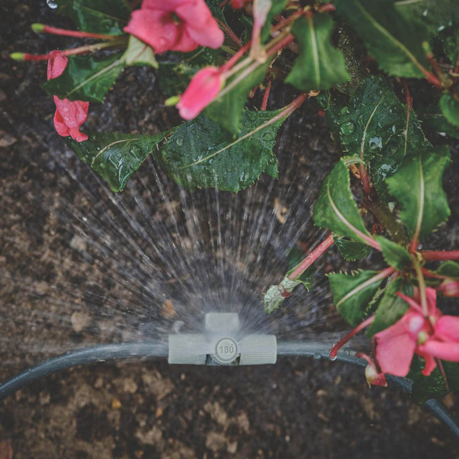 Verve Irrigation Kit Garden Drip Watering 4 Way Connector Flow Control 91 Pcs - Image 3