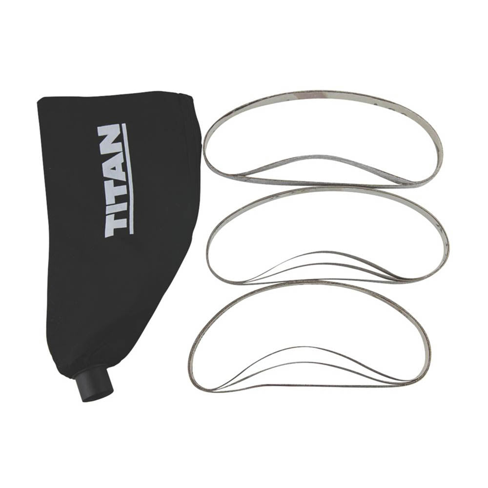 Titan Filing Belt Sander Electric TTB910SDR Variable Speed 13mm Soft Grip 400W - Image 4