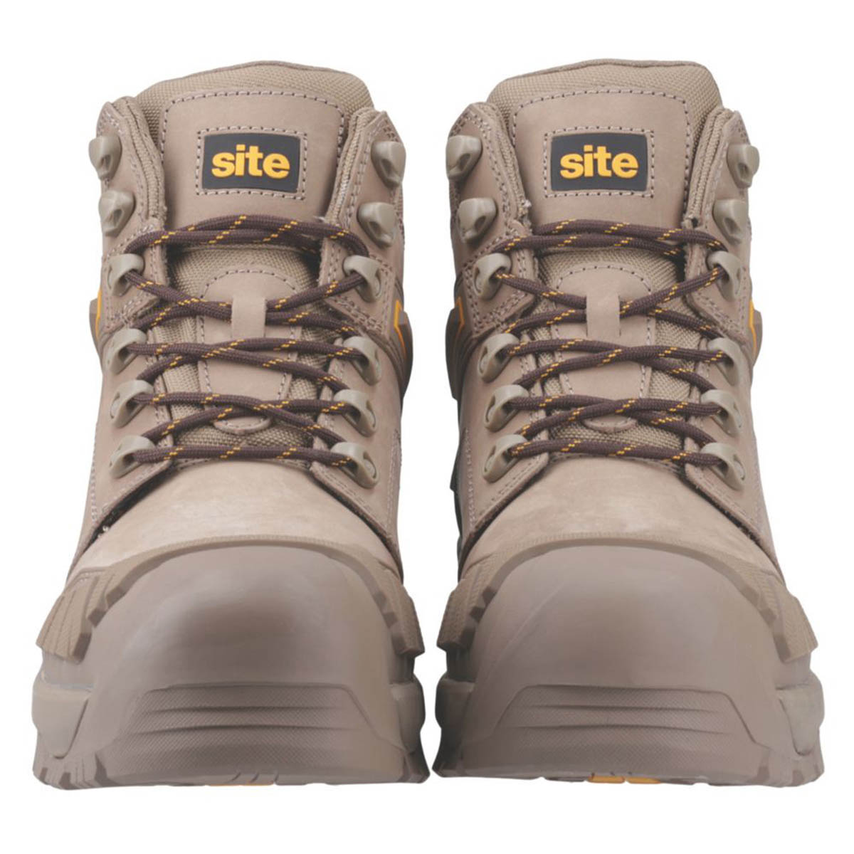 Site Safety Boots Mens Standard Fit Natural Waterproof Shoes Steel Toe Size 12 - Image 6