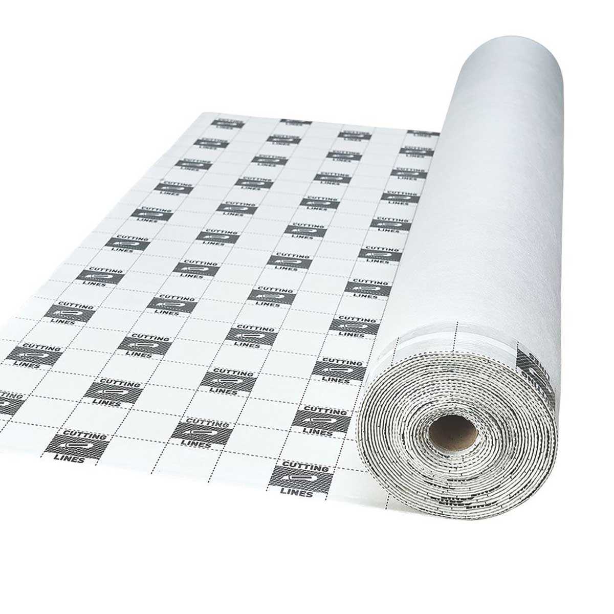 Underlay Roll Laminate Wood Flooring Mineral Base Foam 2mm Sound Insulation 6m² - Image 1