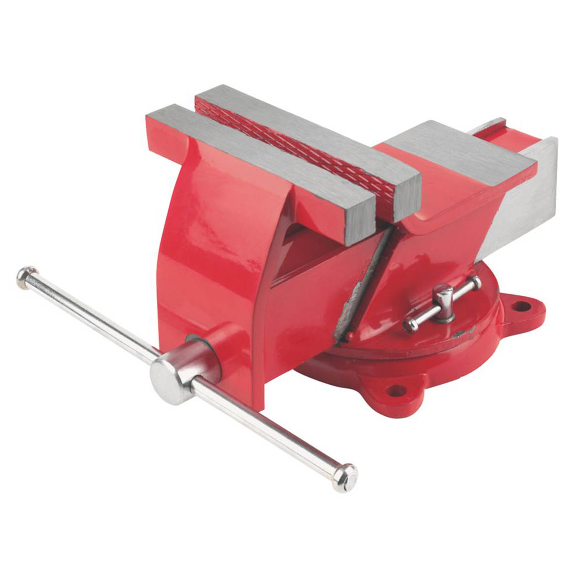 Workshop Vice Jaw Bench Steel Body 360° Swivel Base Deck-Mounted 5" Inch - Image 2