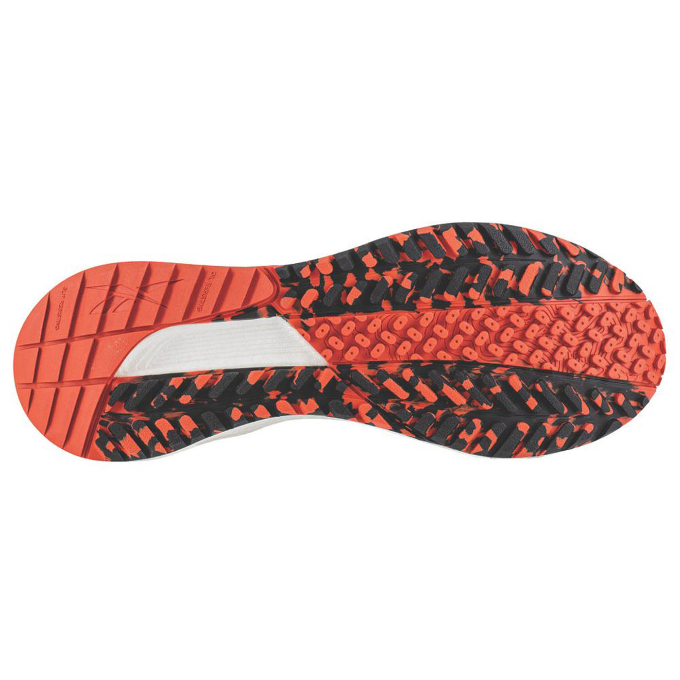 Reebok FE4 Adventure Size 10 Black / Orange Water-Resistant Safety Trainers - Image 4