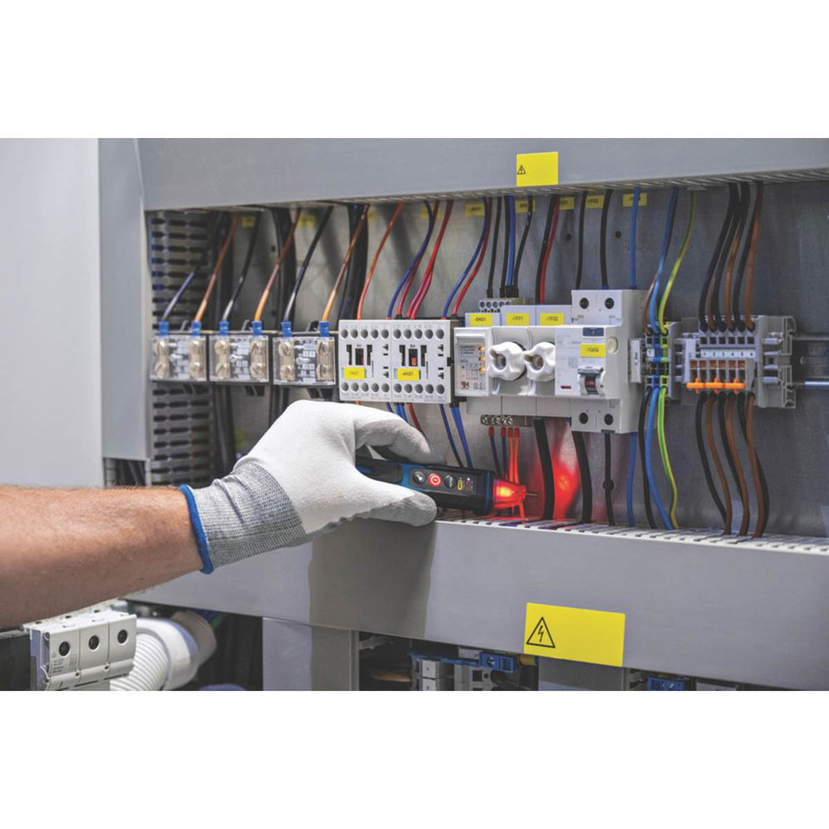 Bosch Voltage Tester Detector GVD 1000-17 Non-Contact Audio Indication 1000V AC - Image 3