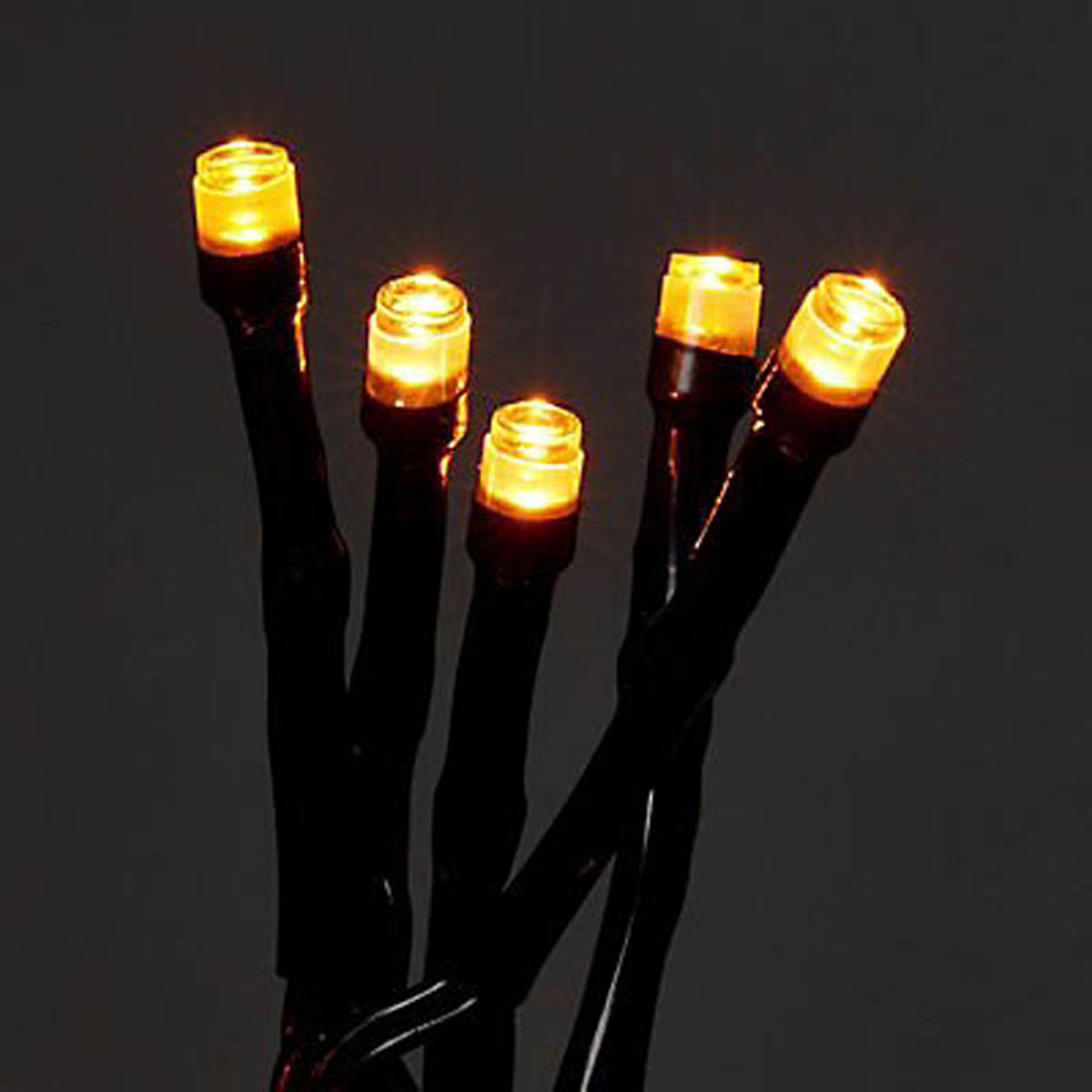 LED Christmas String Lights Cluster 2000 Warm White Timer Indoor Outdoor(L)37.5 m - Image 4