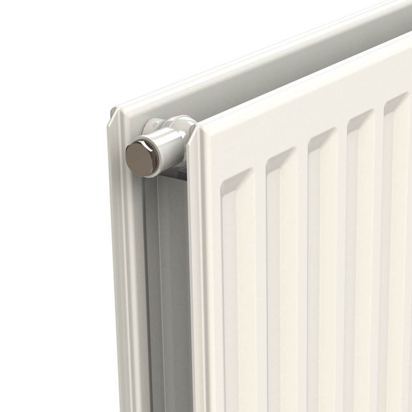 Myson Convector Radiator White Type 21 Double Panel Vertical Modern 45x40cm - Image 2