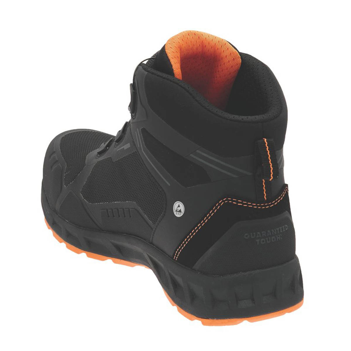 DEWALT Mens Safety Boots McLaren F1 Team Traction Boa Lightweight Black Size 9 - Image 6