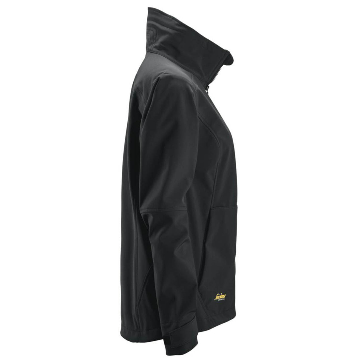 Snickers Work Softshell Jacket 1247 Women Black Coat Windproof Size 14-16 - Image 3