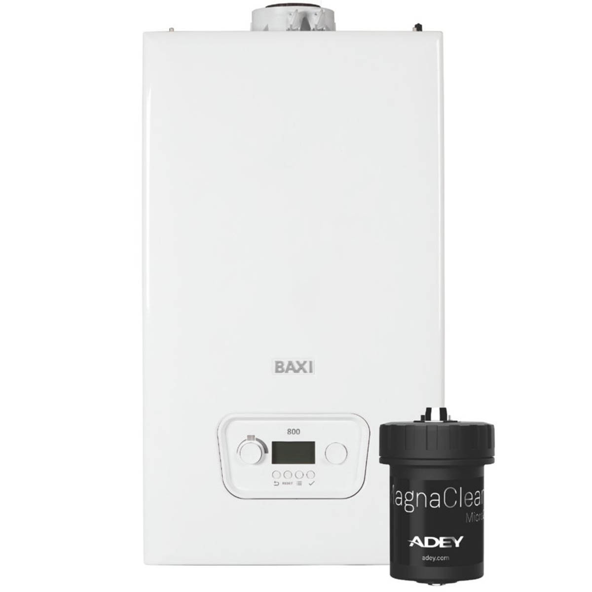 Baxi System Boiler Gas LPG 24kW 824System 2 White Lightweight LCD Display - Image 1