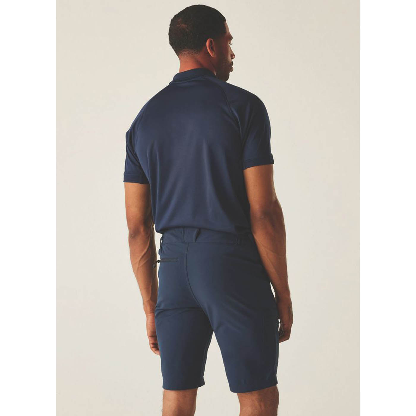 Regatta Work Shorts Mens Navy Stretch Water Repellent Multi Pockets Comfort 34W - Image 5