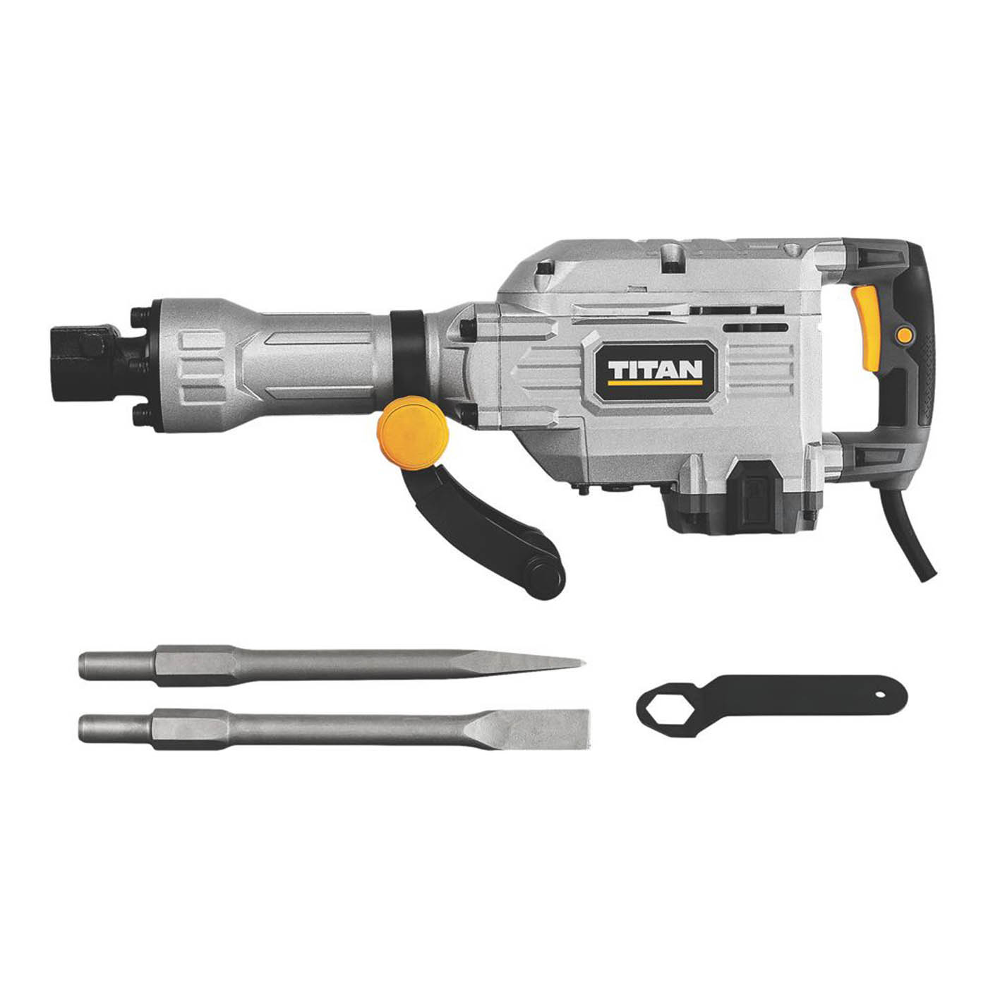 Titan TTB1321DRH 14.95kg Hex Shank Electric Concrete Breaker 230-240V - Image 2