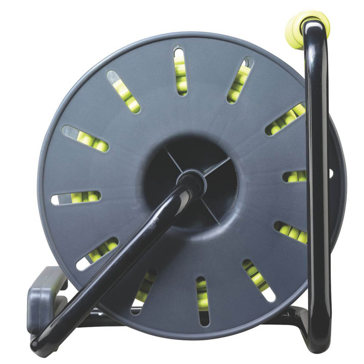 Cable Reel Large Sturdy Drum Lightweight LED Power Indicator 13A 4-Gang 50m 240V - Image 4