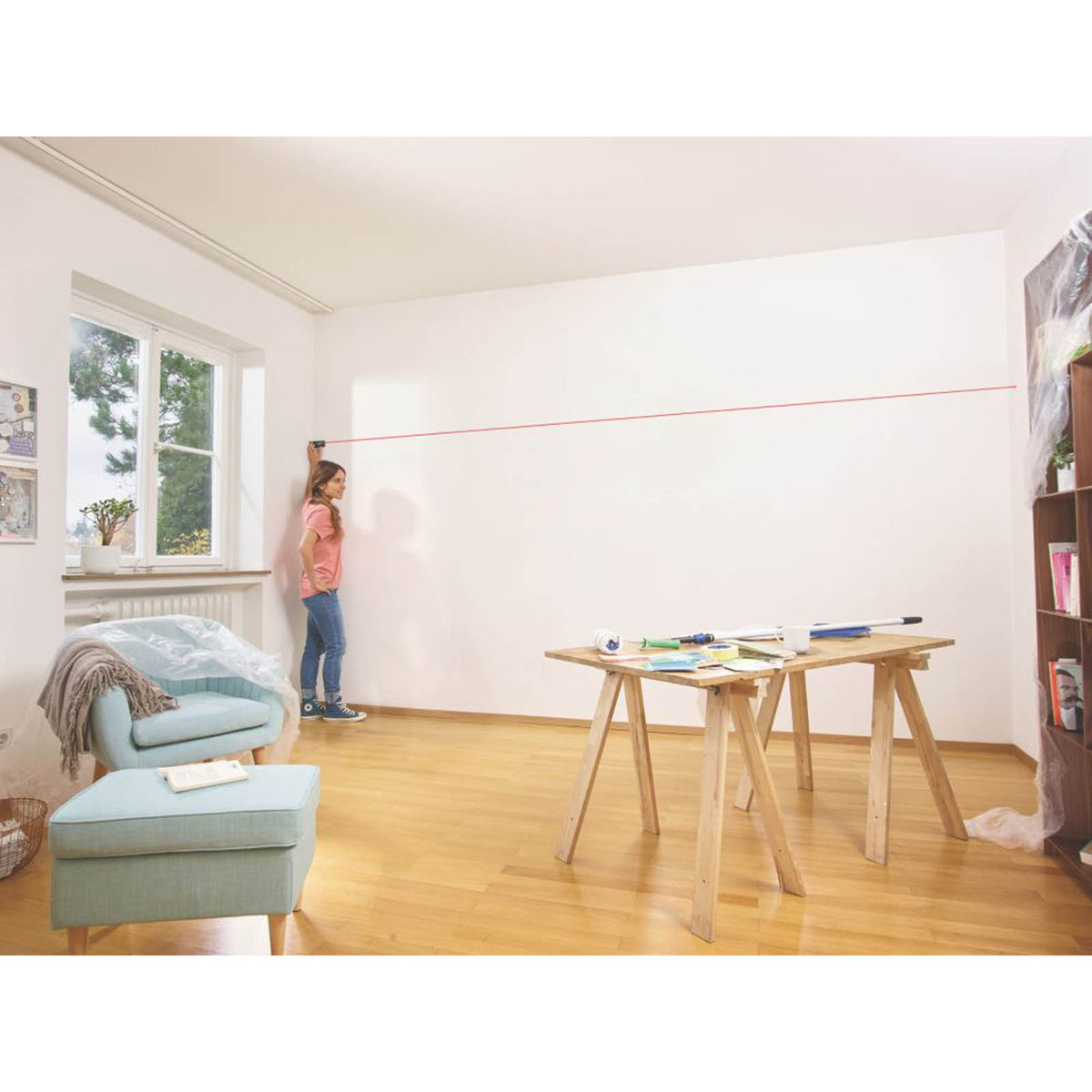 Bosch Digital Laser Measure 25m Zamo 0603672900 Compact Bluetooth 4.0 Indoor - Image 5
