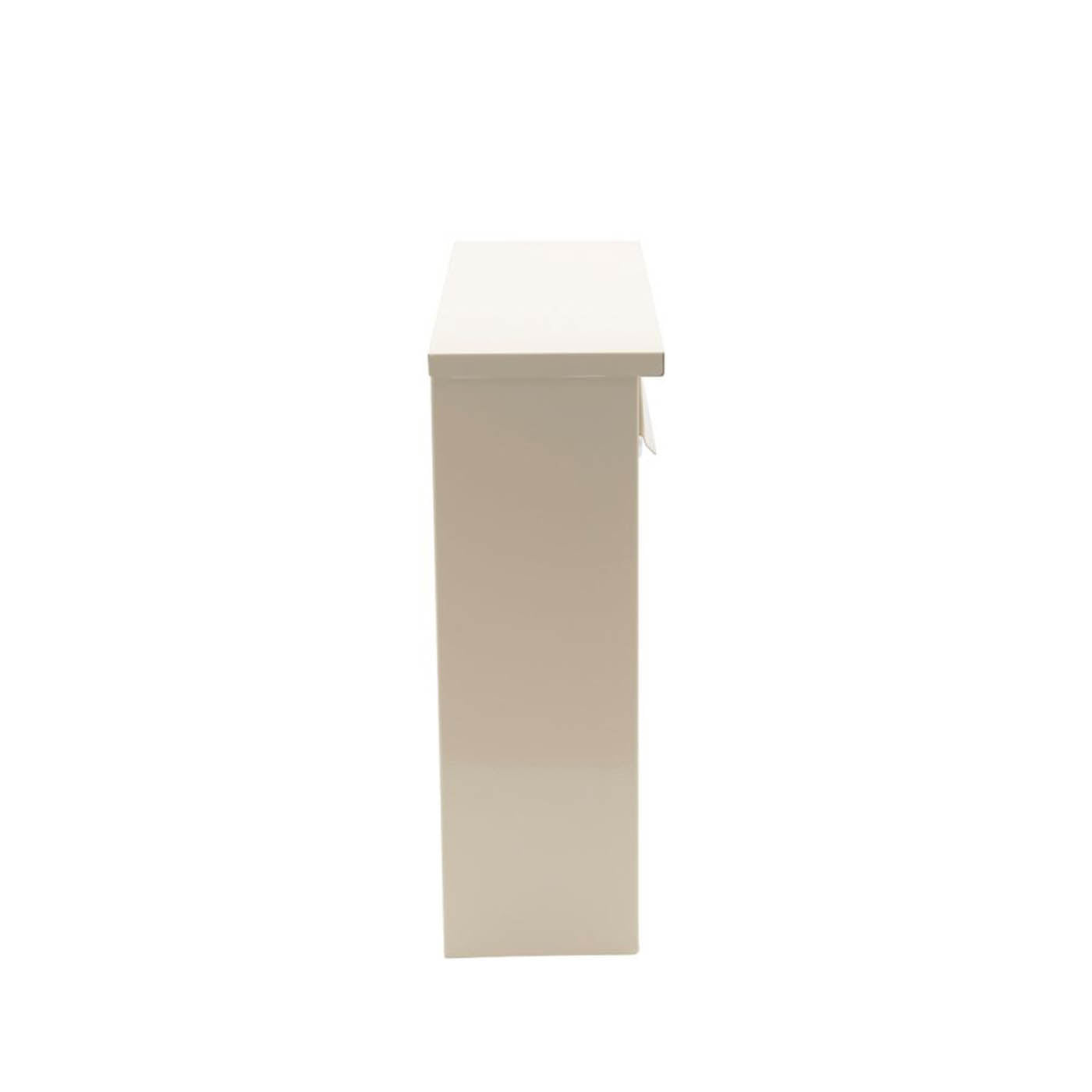 Burg-Wachter Post Box Elegance Cream Powder-Coated Letterbox Steel 2 Keys - Image 3