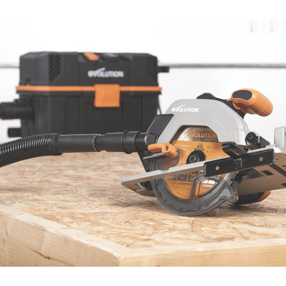Evolution Circular Saw Cordless R165CCS-Li 165mm 18V Li-Ion EXT - Body Only - Image 3