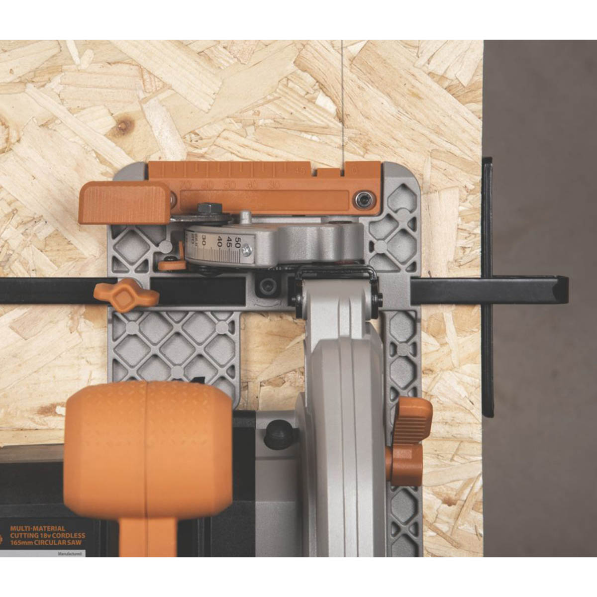 Evolution Circular Saw Cordless 18V Li-Ion R165CCS-Li 165mm Ergonomic Body Only - Image 5