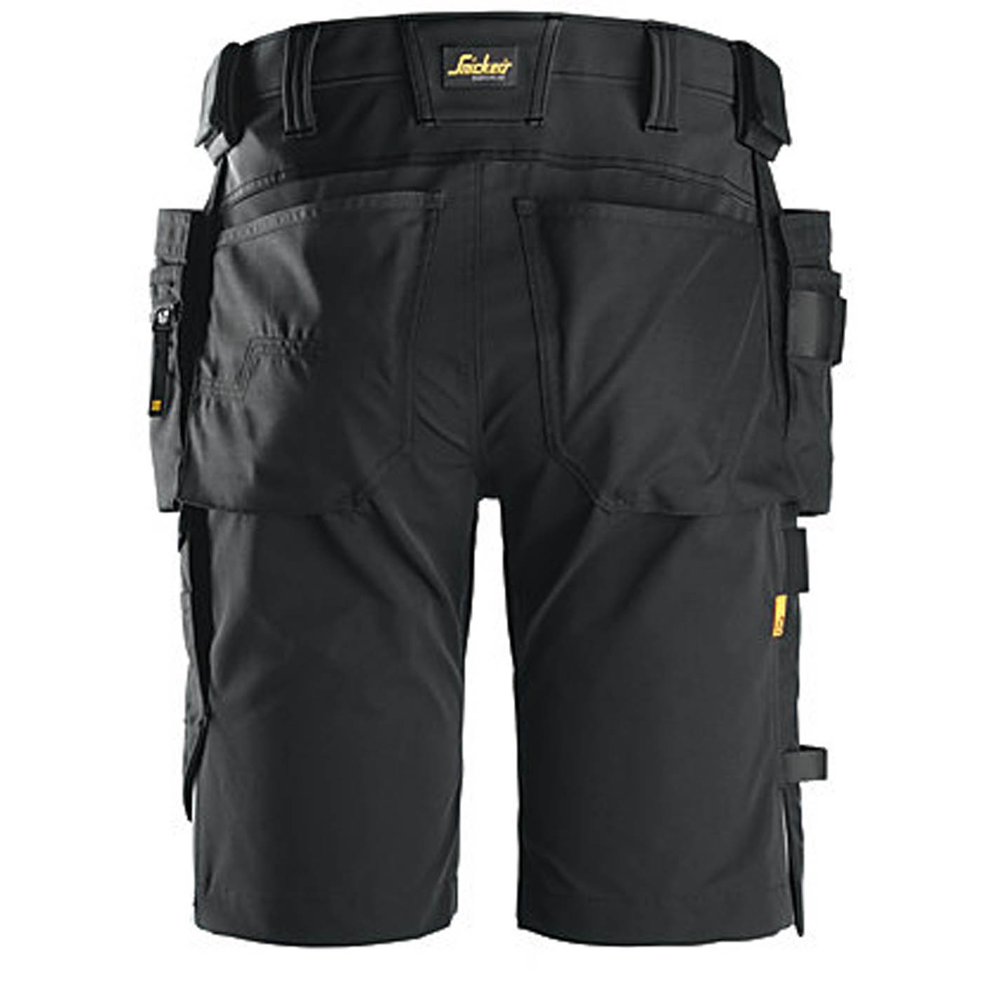 Snickers Work Shorts Mens Black Windproof Multi Pockets Stretch Cargo 33W - Image 6