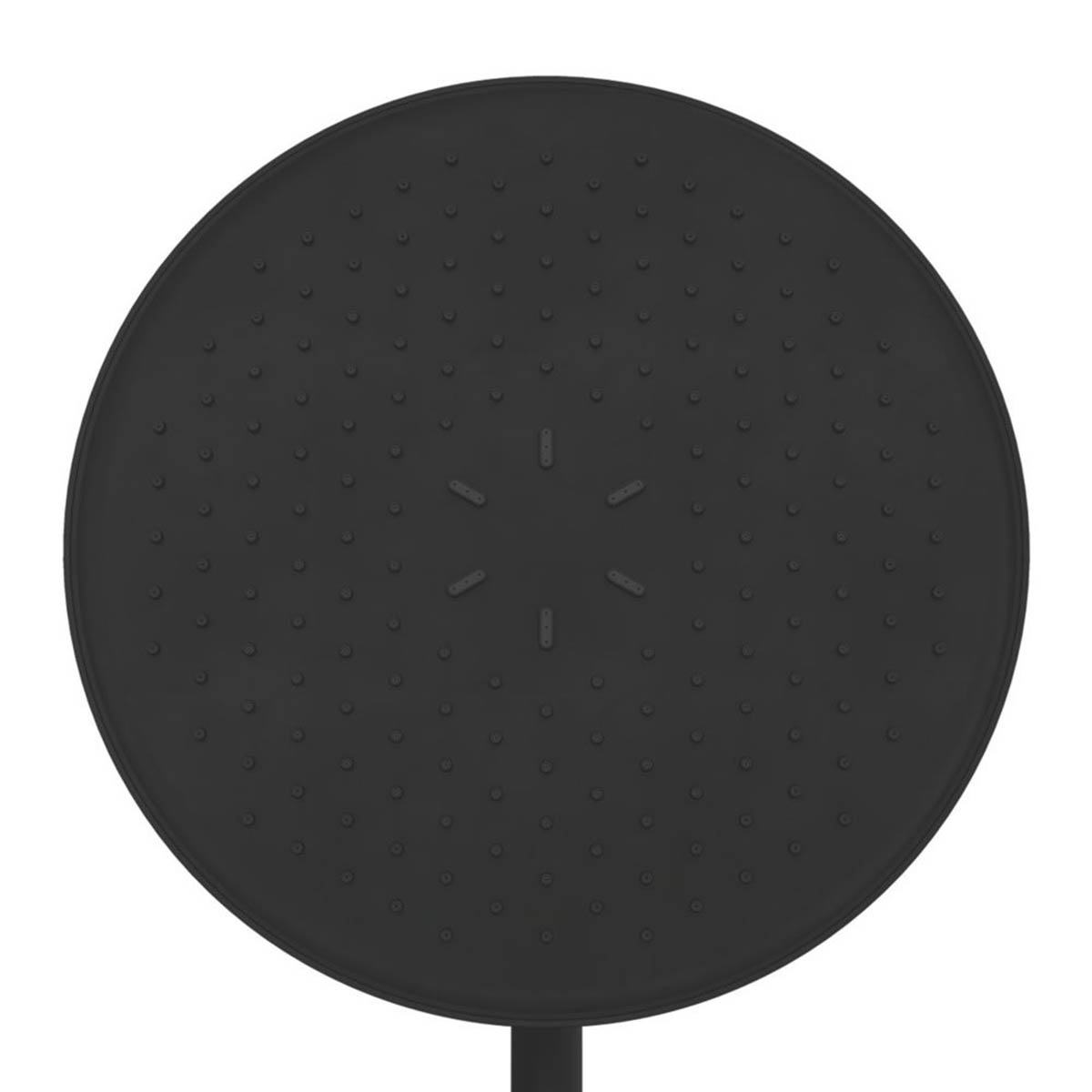 Swirl Mixer Shower Thermostatic Gallen Rear-Fed Exposed Matt Black Multi-Head - Image 6