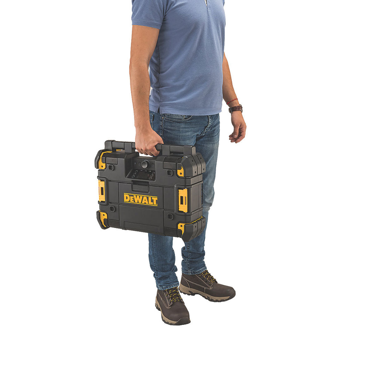 DeWalt Site Radio Cordless 10.8/14.4/18V DWST181079GB IP54 DAB/AM/FM Body Only - Image 2