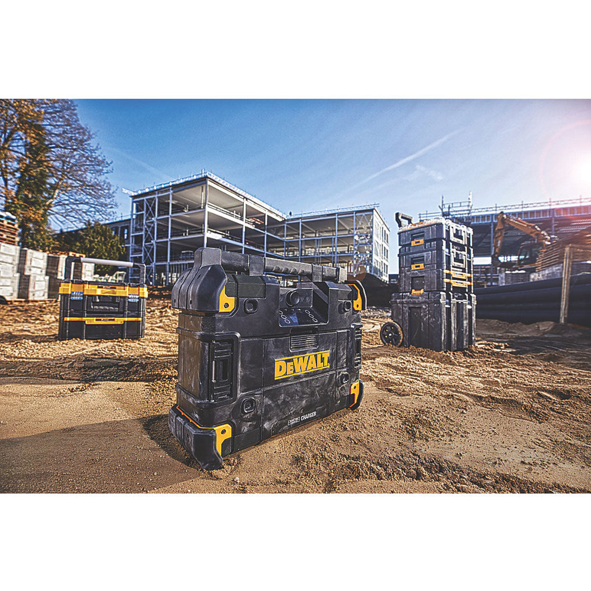 DeWalt Site Radio Cordless 10.8/14.4/18V DWST181079GB IP54 DAB/AM/FM Body Only - Image 6