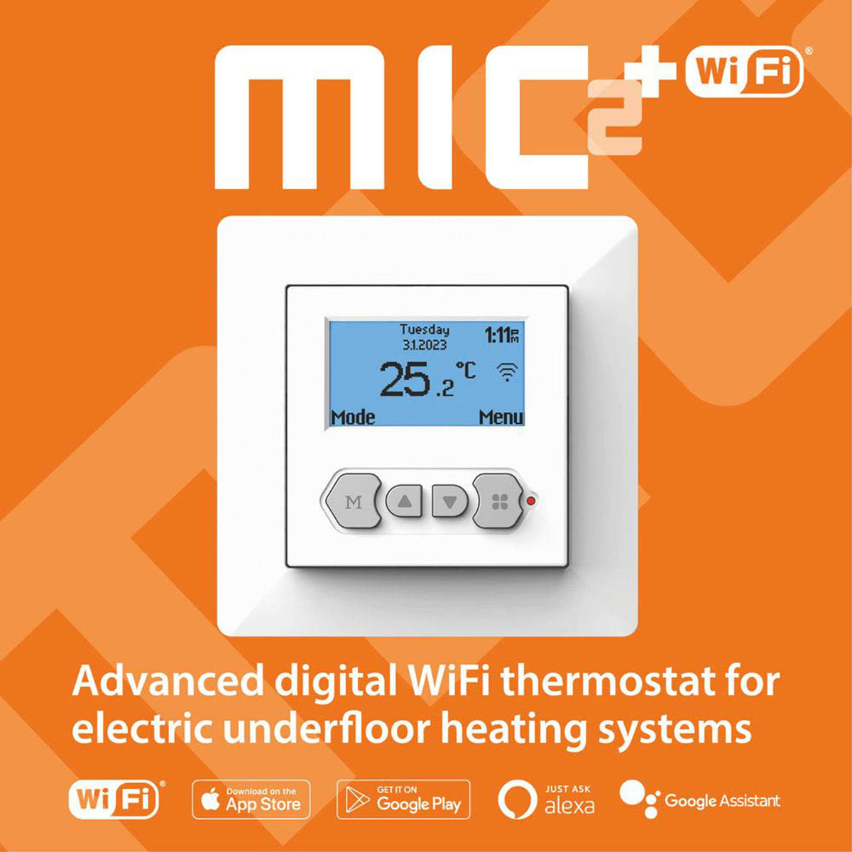 Klima Intelligent Control 825201 Wi-Fi Underfloor Heating Thermostat - Image 6