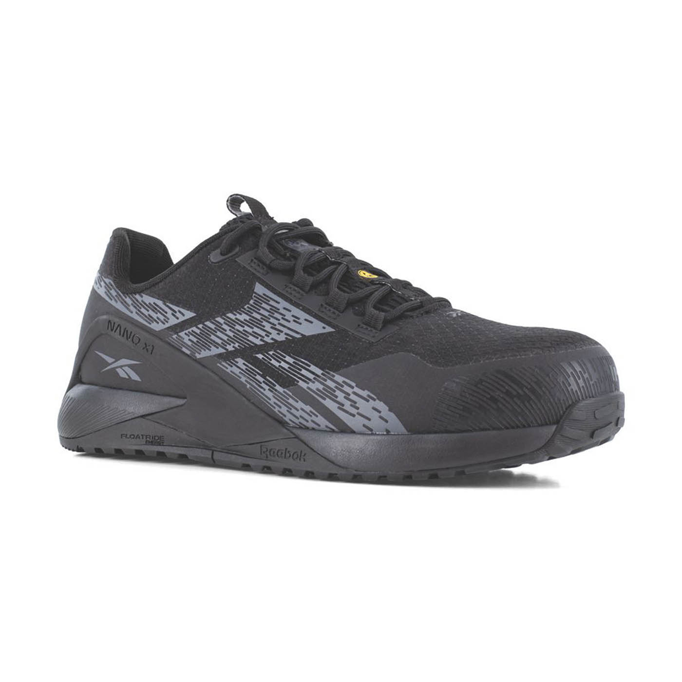 Reebok Nano X1 Adventure Size 11 Black Water-Resistant Safety Trainers - Image 1