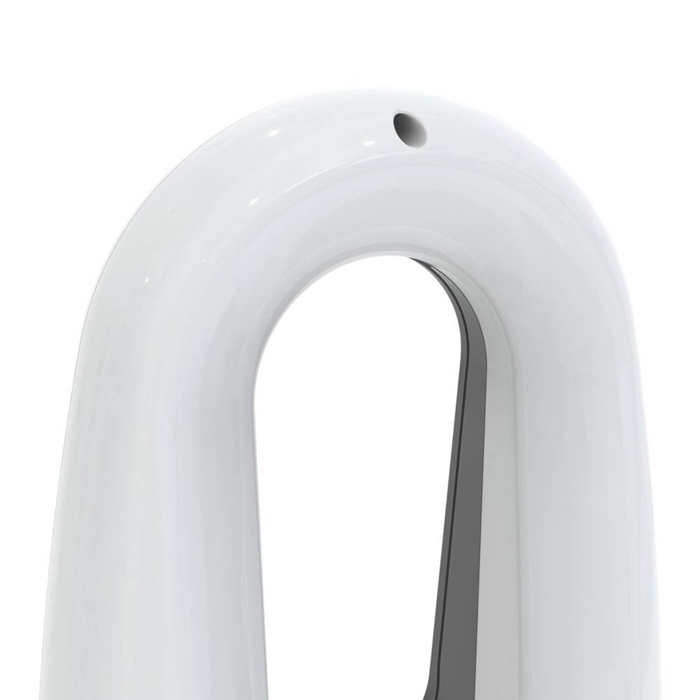 Tower Desk Fan Air Cooler 22" White 3 Speed Timer Freestanding 45W Oscillating - Image 6