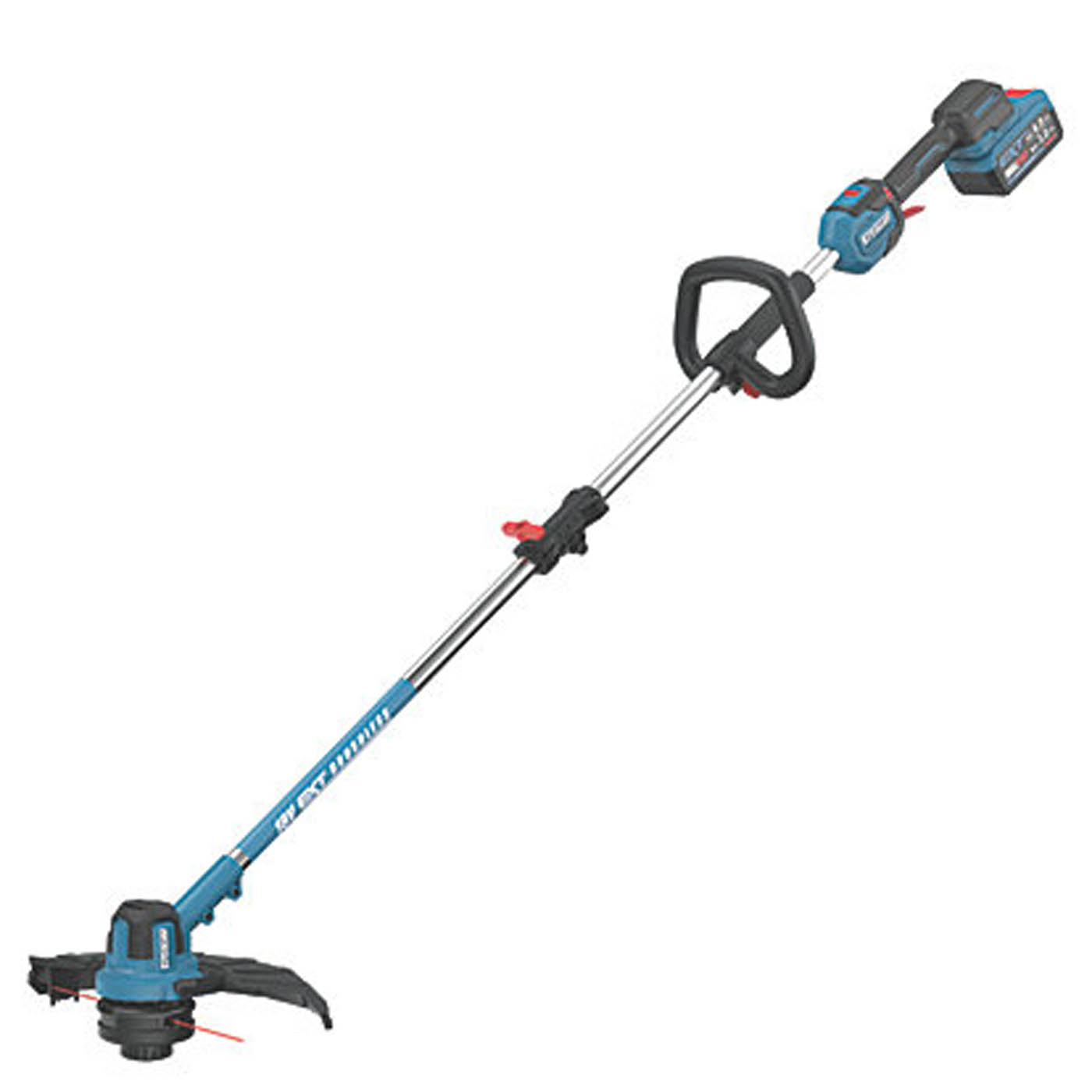 Erbauer ERI1022GGT 18V 1 x 3.0/6.0Ah Li-Ion EXT Brushless Cordless Grass Trimmer - Image 1
