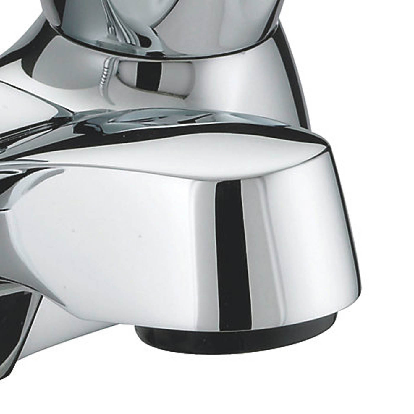 Bristan Club Chrome 71mm Deck Mounted Dual Control Manual Shower Mixer Tap - Image 2