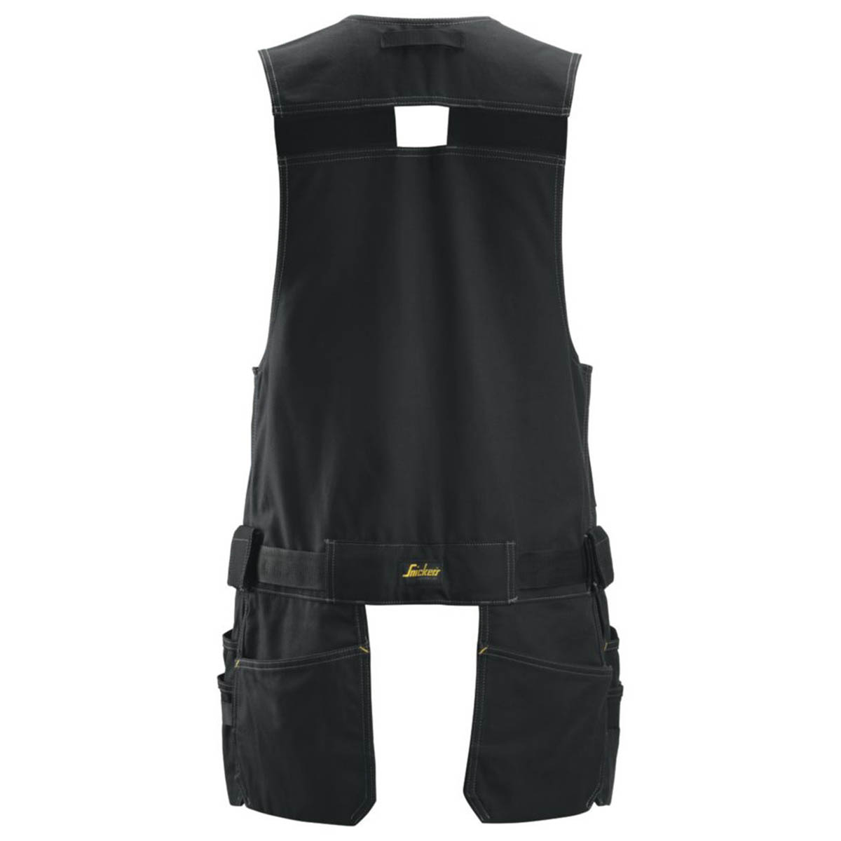 Snickers Mens Toolvest Black 4254 Zip Multi Pockets Durable 2X Large 52" Chest - Image 3