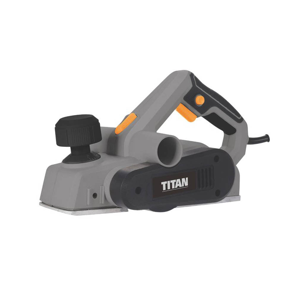 Titan Wood Planer TTB876PLN Handheld Portable Electric Soft-Grip Compact 240V - Image 1