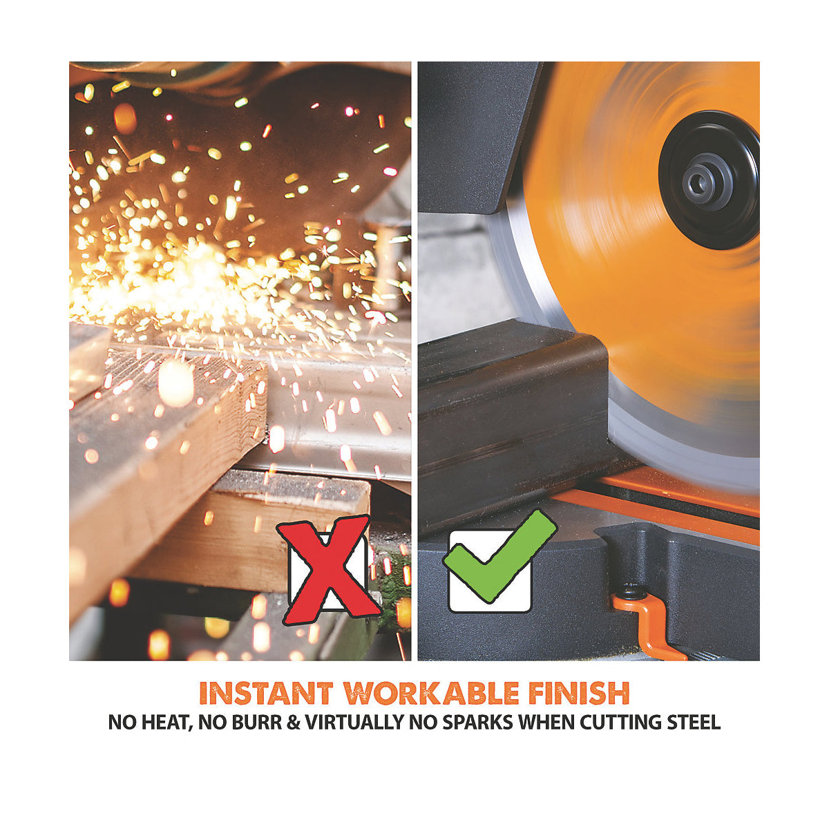 Evolution Mitre Saw Electric R210SMS Single Bevel 210mm Sliding 1500W 110V - Image 3